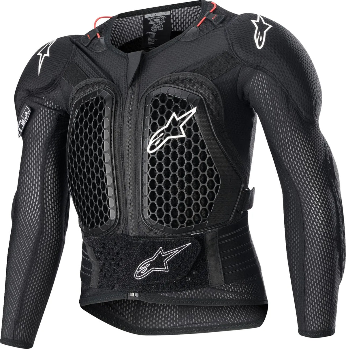 JACKET YTH BIO ACT V2 BLK S/M