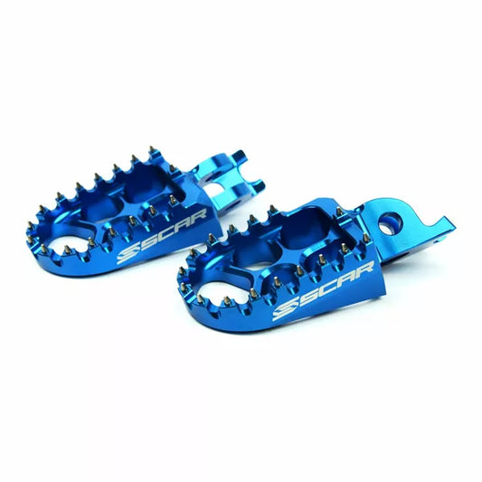 Footpegs Evo Scar Blue S3515B