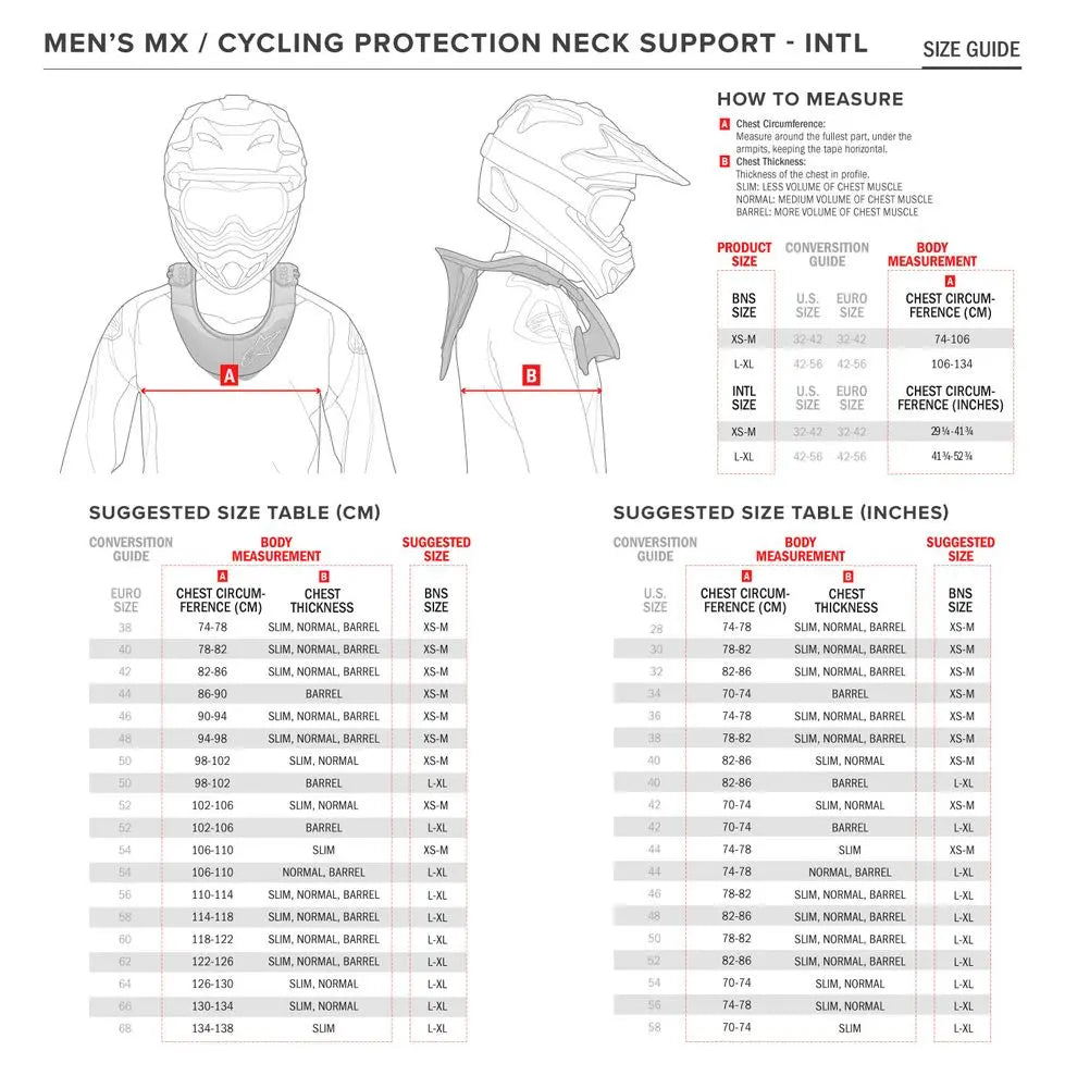 NECK SUPPORT BIO BG L/XL