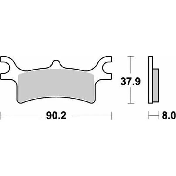 Brake Pad Racing 095611