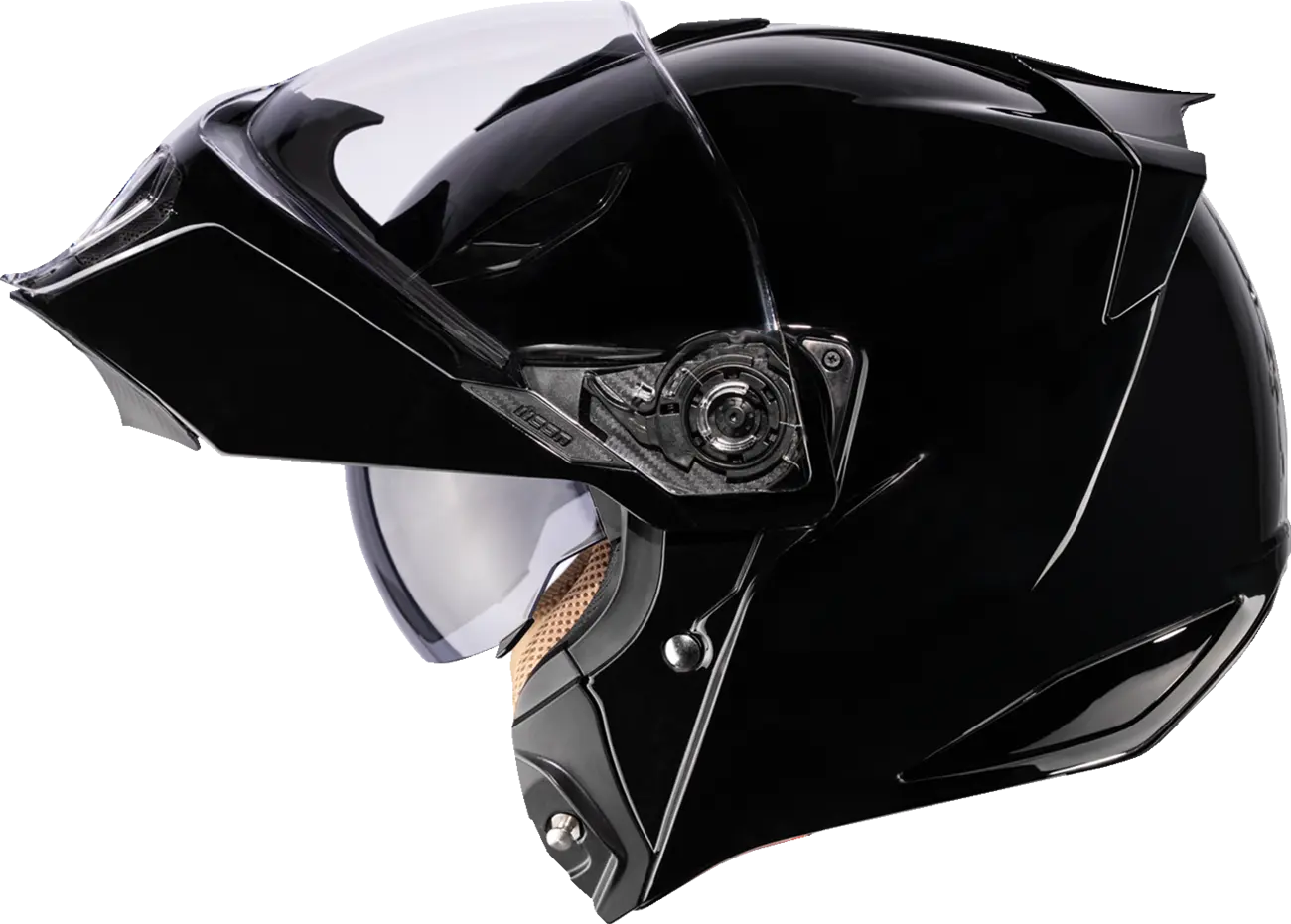 HELMET THRESHOLD GLOSS BLACK SM