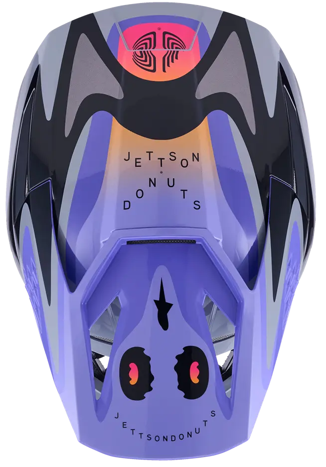 HELMET SM3 JETTSON GRAY/PUR/BLK L