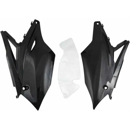 Side Panels Kxf250/450 Blk Ka04737#001