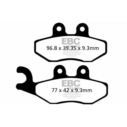 Brake Pad Sfac Series Carbon Fiber Scooter SFAC350