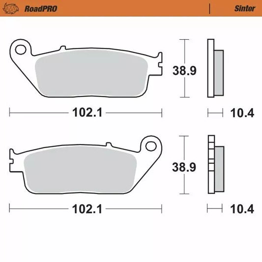 Brake Pad Sinter Rear 403002