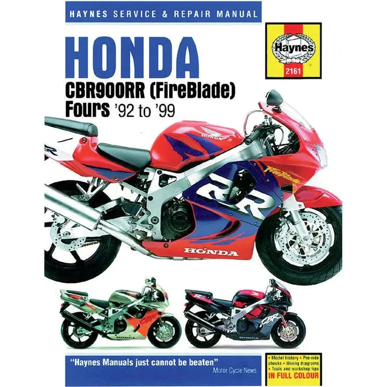 Hon Cbr900Rr Manual