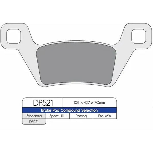 Brake Pad Sintered Dp521