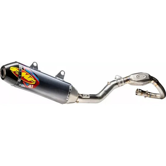 Exhaust Alum 4.1 Rct Carbon Cap W/ Ss Megabomb Kx250F 042413