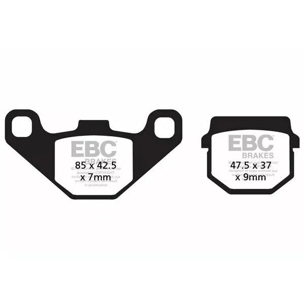 Brake Pad Sfa-Hh Series Sintered Metal Scooter SFA083HH