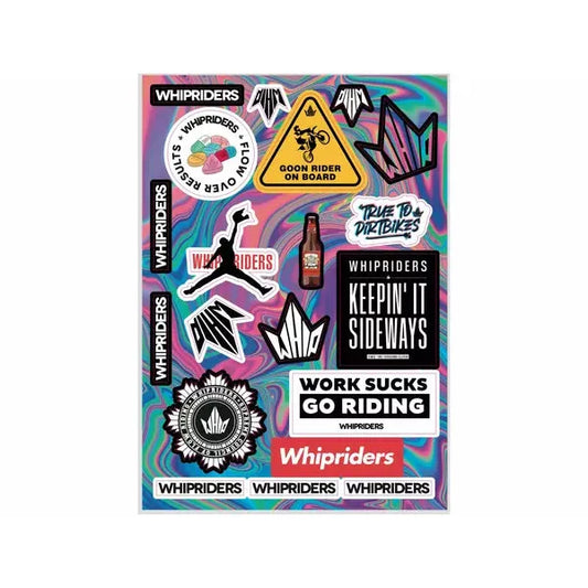 Decal Logo Whipriders Sheet 5076W