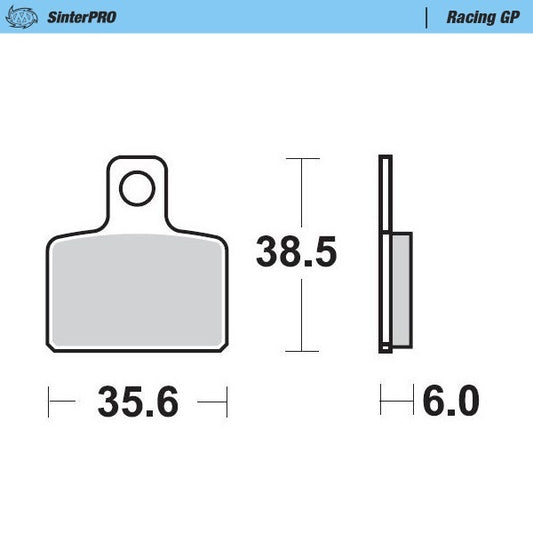 Brake Pad Racing Gp 099212