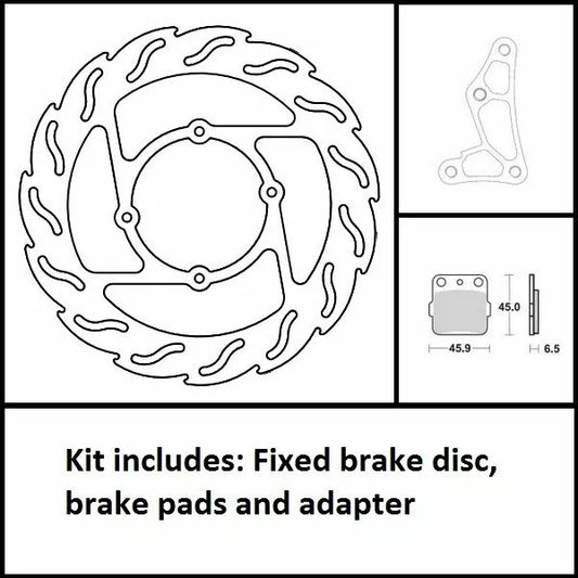 Brake Kit Front Fix 260Mm 310028
