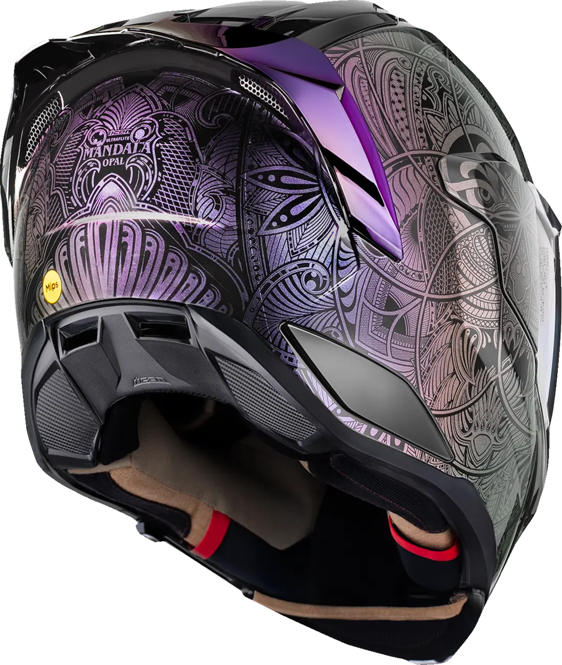 HELMET ULTRAFLITE OPAL MANDALA PURPLE XS
