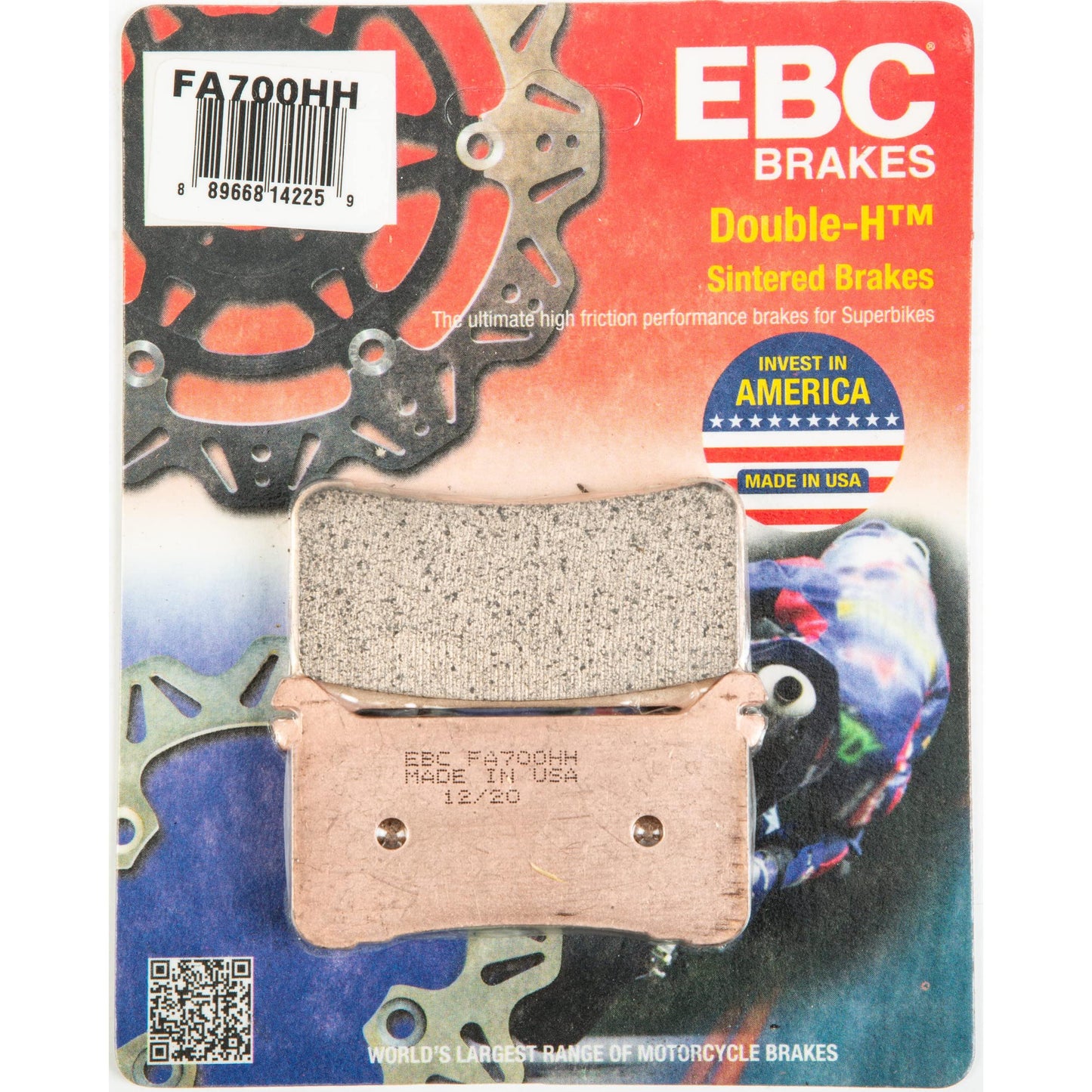Brake Pad Fa-Hh Series Sintered Metal FA700HH