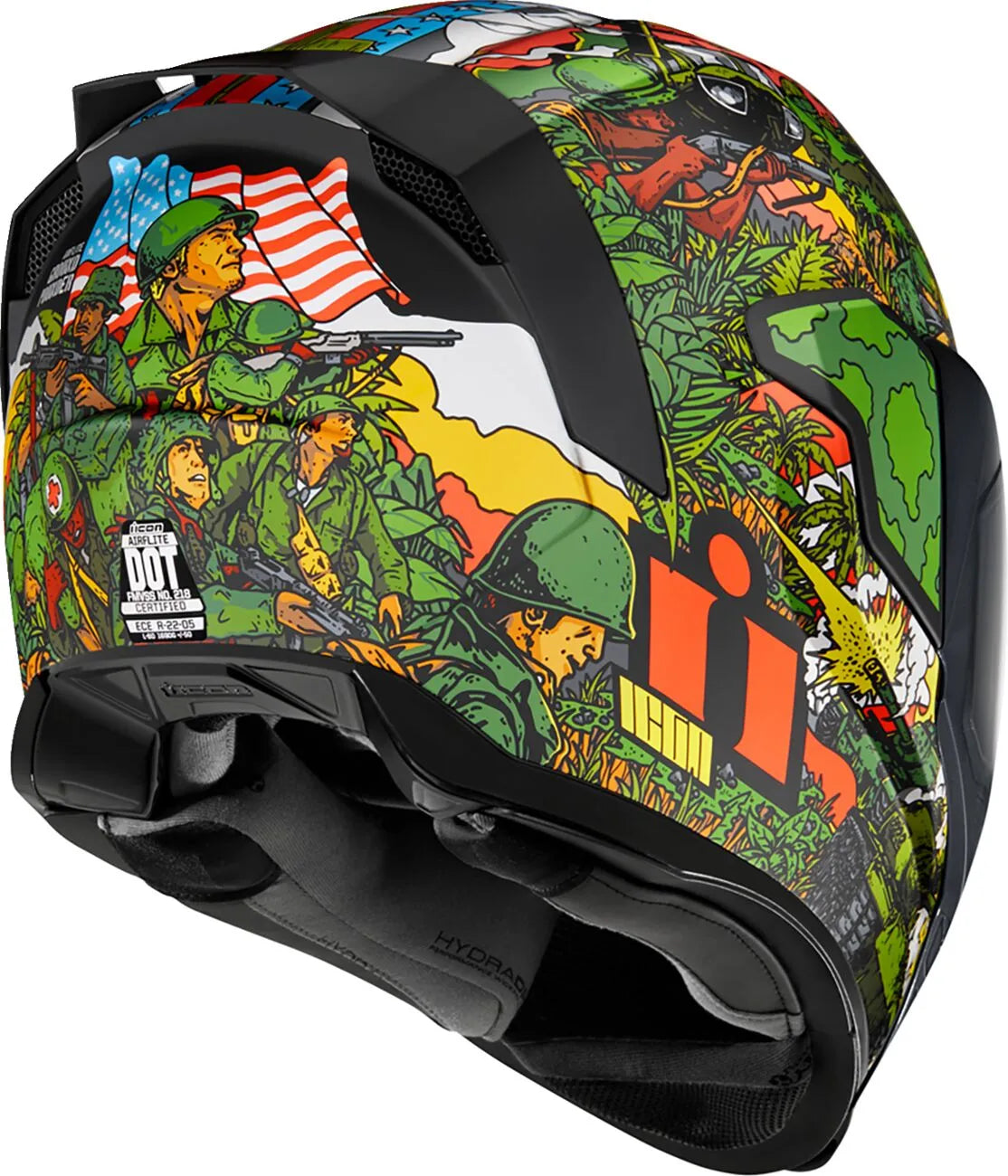 HELMET AIRFLITE GP23 GREEN XL