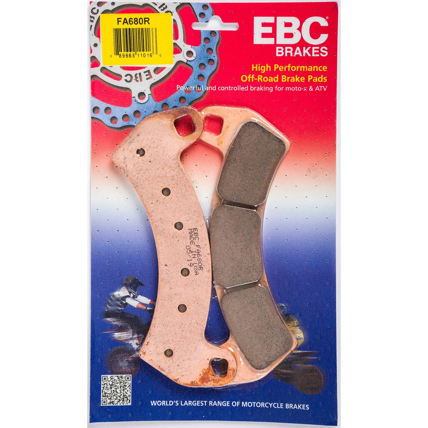 Brake Pad Fa-R Series Sintered Metal FA680R