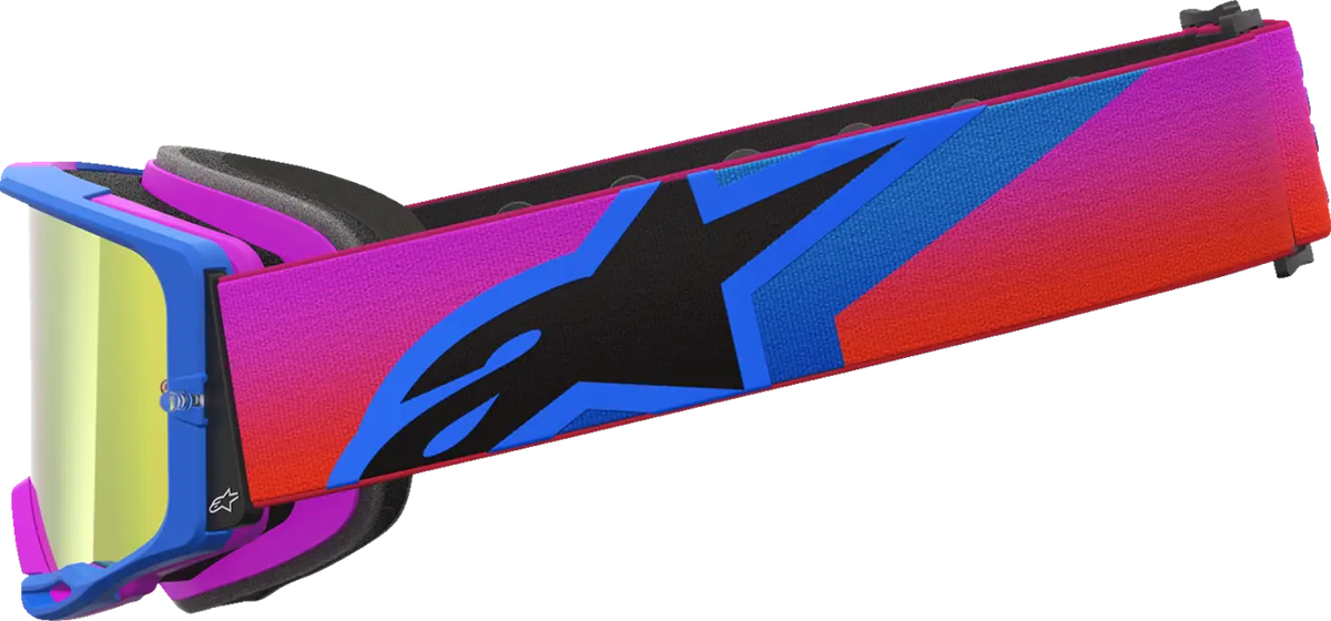 GOGGLE VISION 8 CORP BLUE/PURP/ORG MIRROR-RED