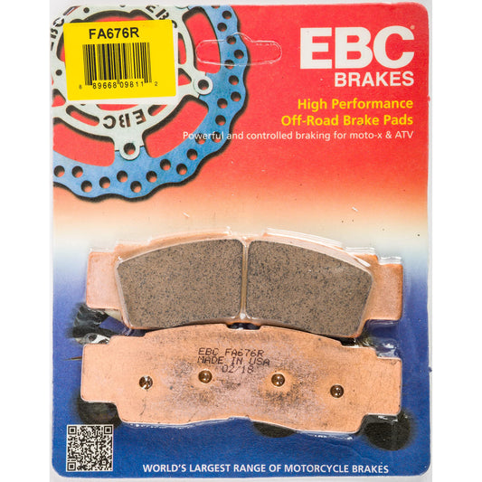 Brake Pad Fa-R Series Sintered Metal FA676R