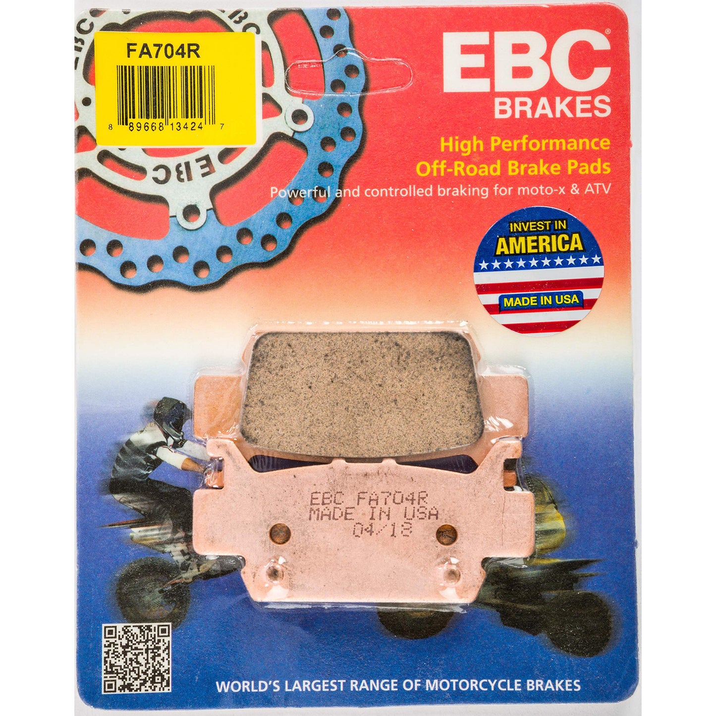 Brake Pad Sinter Offroad FA704R