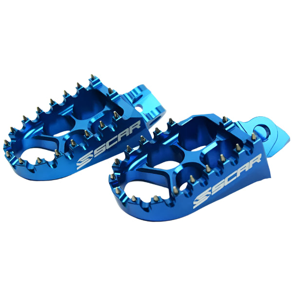 Footpegs Evo Scar Blue S3512B