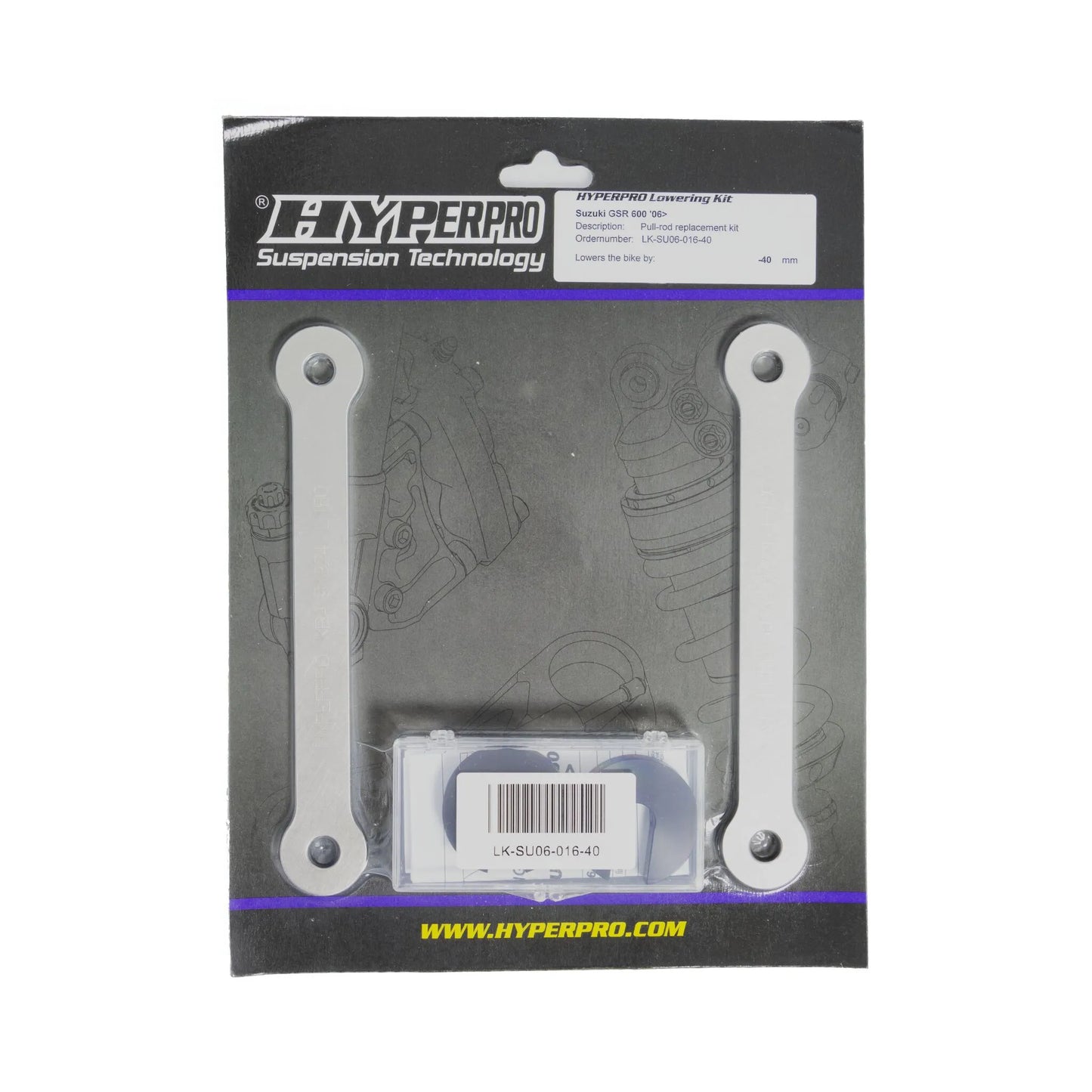 LOW KIT -40MM SUZ GSR600
