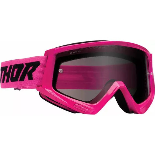 Goggle Cmbt Rcr Sand Fl Pink/Black
