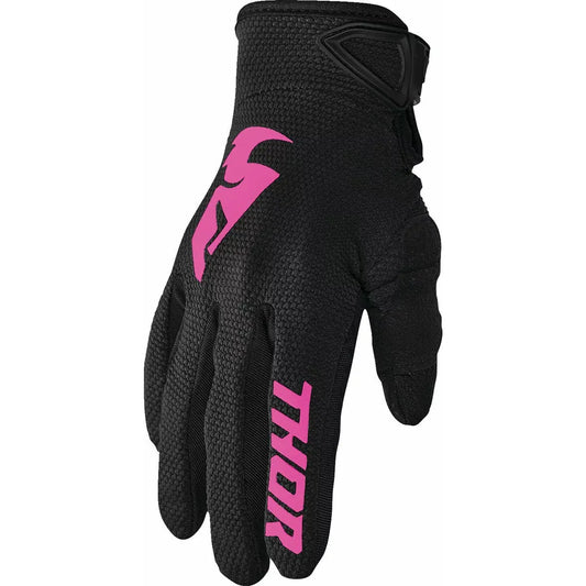 Glove Women's Sector Black/Pink