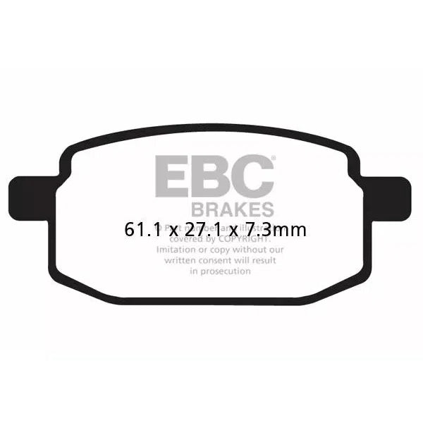 Brake Pad Sfac Series Carbon Fiber Scooter SFAC142
