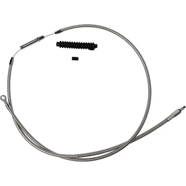 Clutch Cable  Stnls Braid +