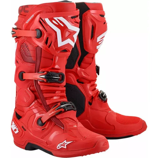 Tech 10 Boots Red