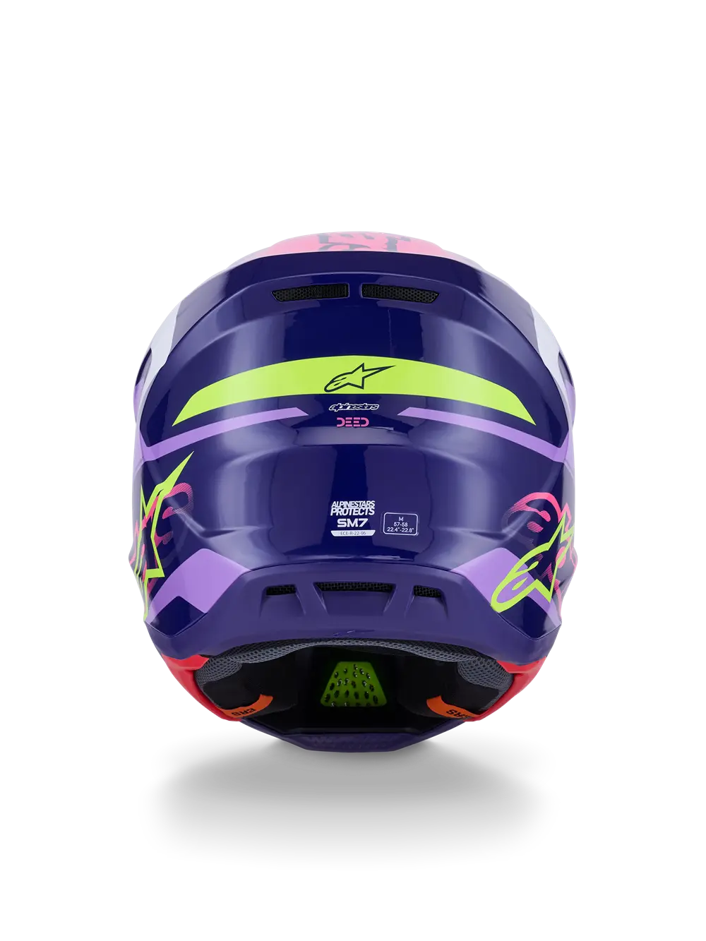 HELMET SM7 DEED PURPLE/PINK L
