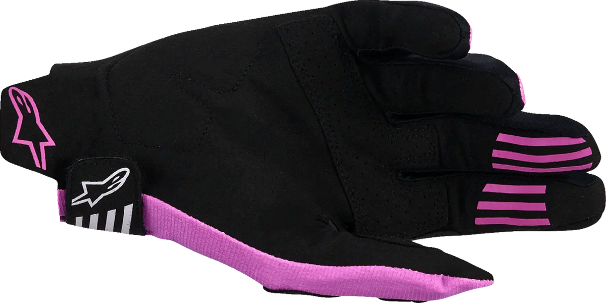 GLOVES TECHSTAR BLACK/GRY/PURPLE L
