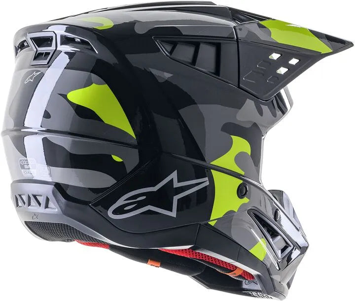 HELMET SM5 ROV2 GY/YLW XL