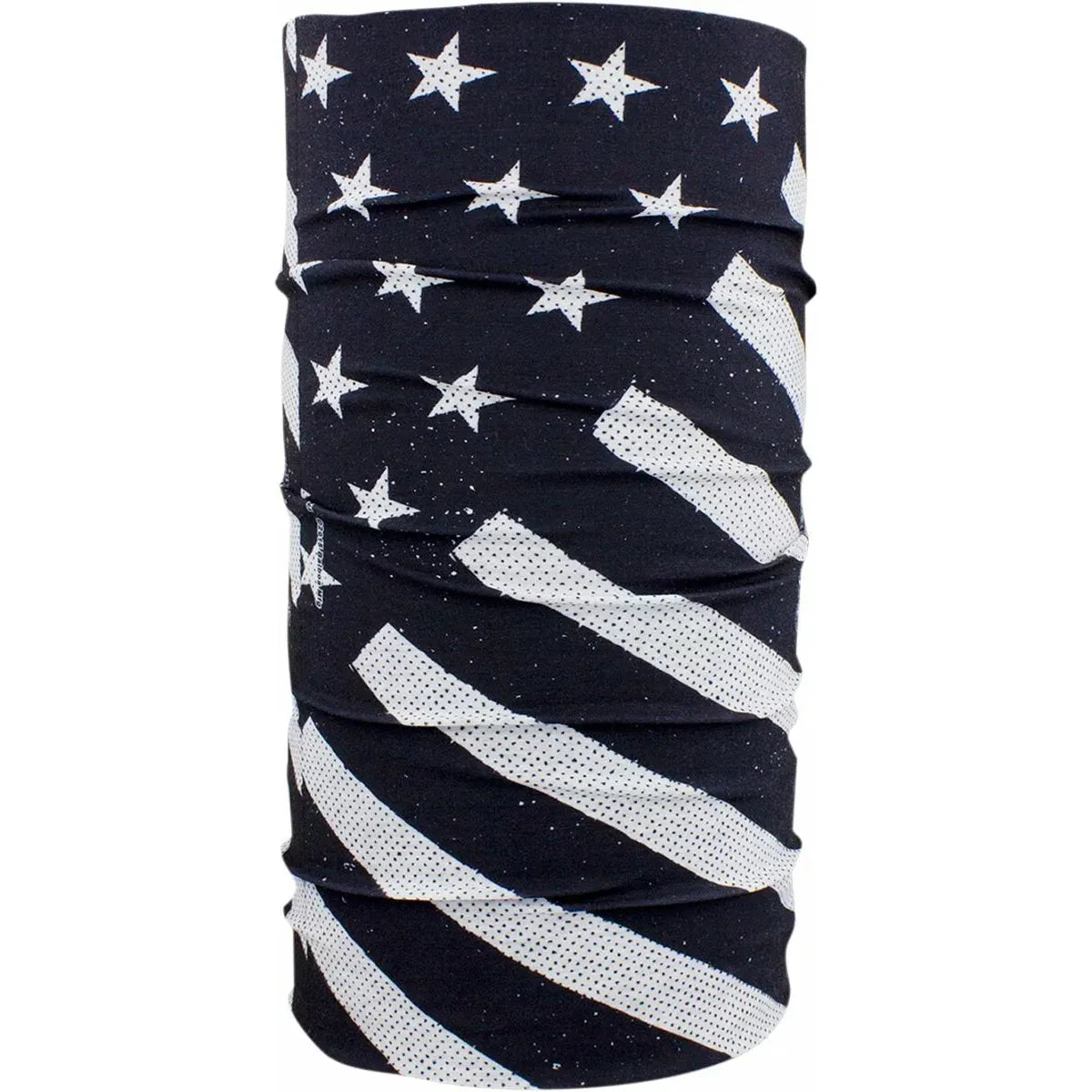 Motley Tube Bk/Wh Flag T091