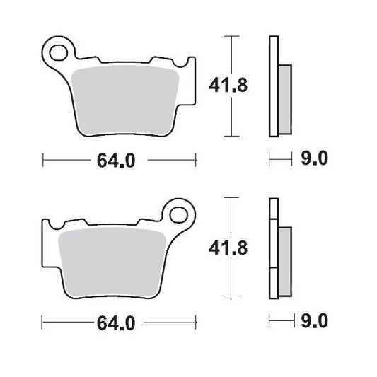 Brake Pad Racing 094411