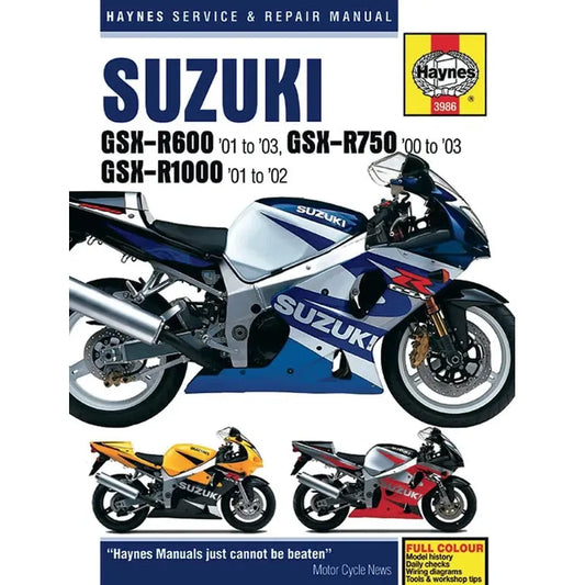 Hay Suz Gsxr Manual