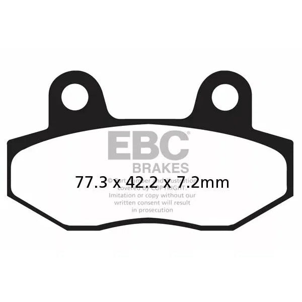 Brake Pad Sfa-Hh Series Sintered Metal Scooter SFA086HH