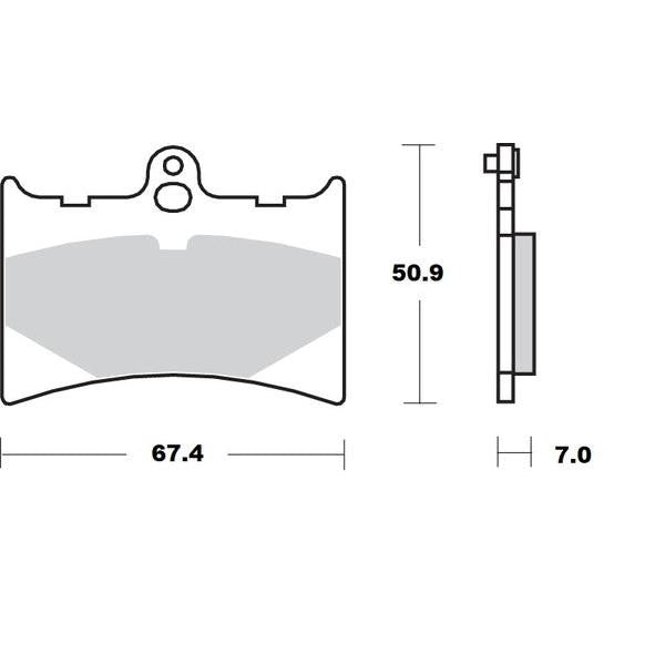 Brake Pad Ceramic 411104