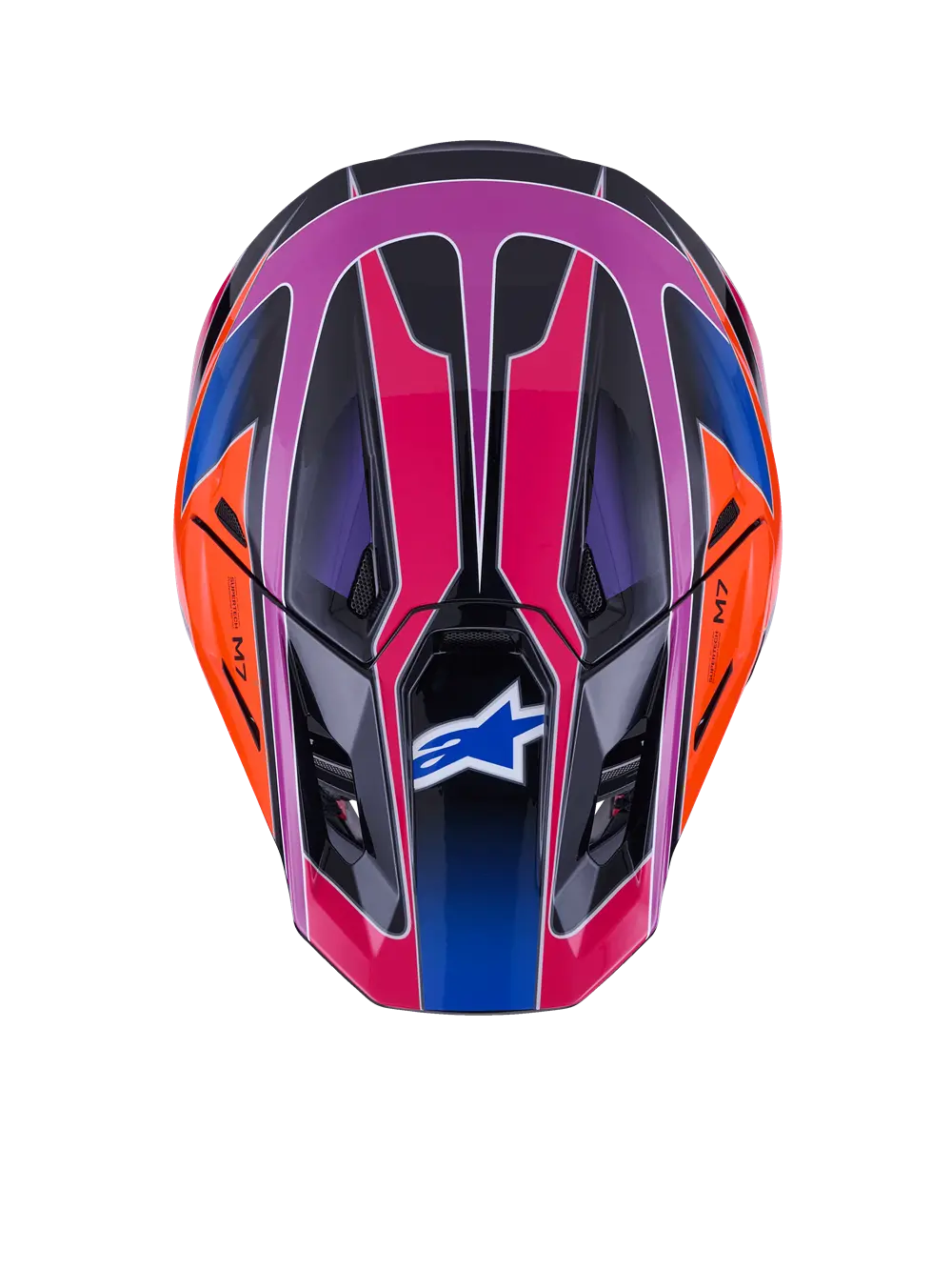 HELMET SM7 FUSE BLU/PU/PINK M