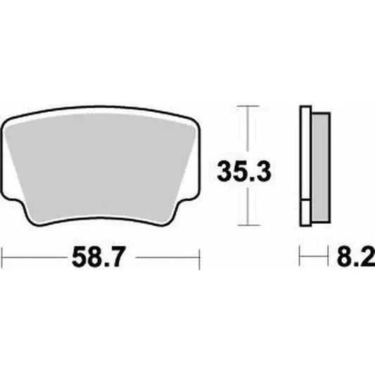 Brake Pad Nitro 096621