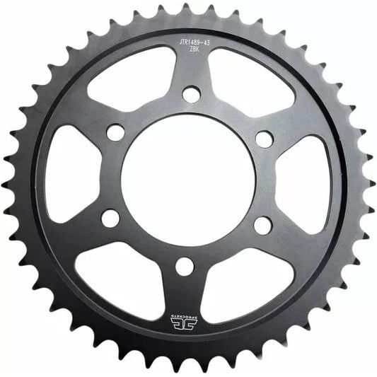 Sprocket Rear 43T 525 Blk Jtr1489.43Zbk