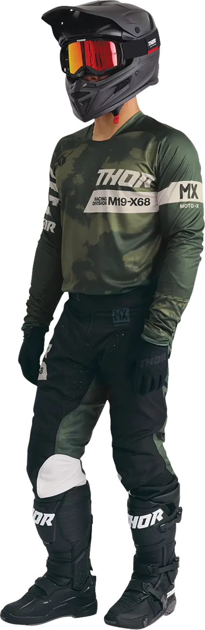 PANT LAUNCHMODE BLEACH BLACK/CAMO 40