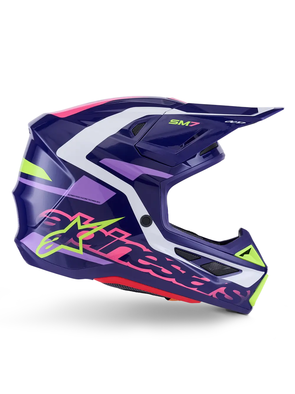 HELMET SM7 DEED PURPLE/PINK L