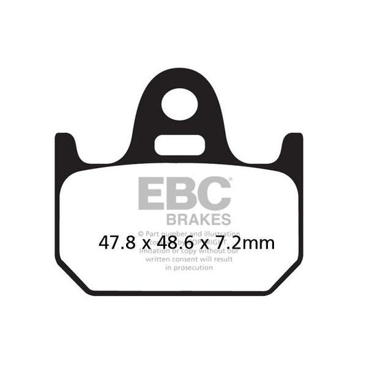 Brake Pad Fa Series Organic FA162