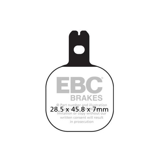 Brake Pad Fa Series Organic FA184