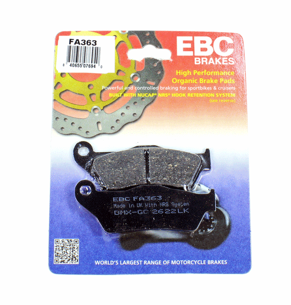 Brake Pad Fa Series Organic FA363
