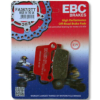 TT Sport Carbon Rear Brake Pads Red