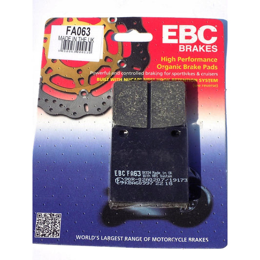 Brake Pad Fa Series Organic FA063