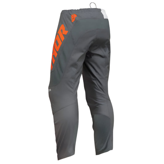 Youth Sector Checker Pants Orange/White/Charcoal Grey
