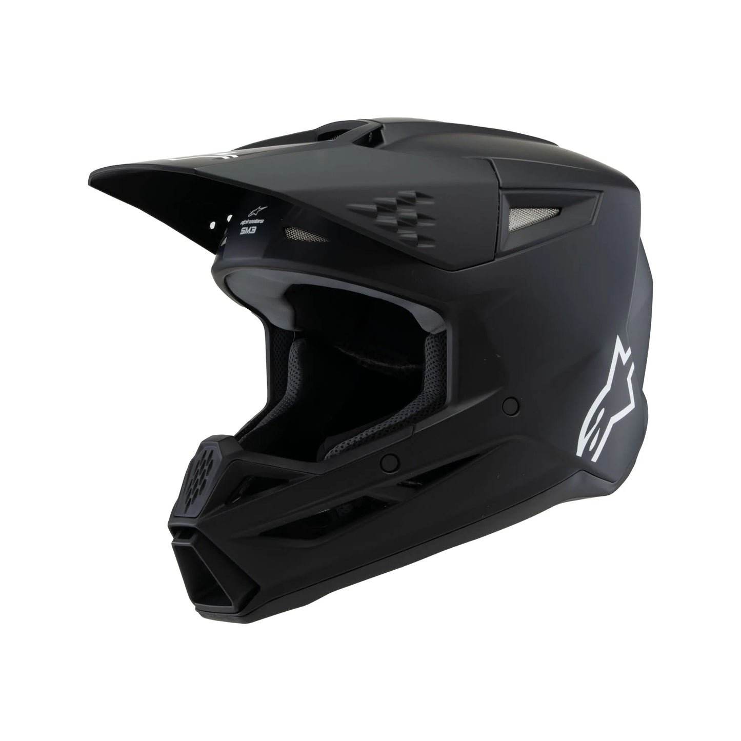 HELMET YTH SM3 SOLID BLACK YM